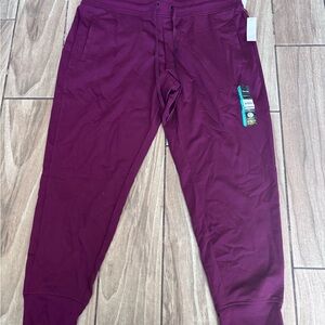 Athletic Works Women's Purple Joggers